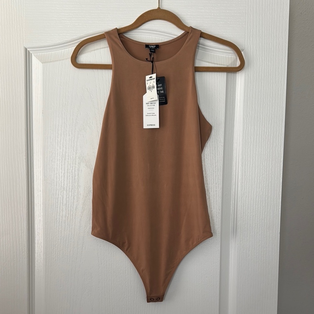 Express Tan Body Contour Bodysuit
